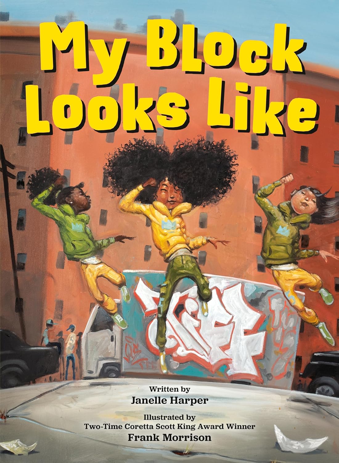 Atividades de leitura: Meu bloco se parece com Janelle Harper ilustrado por Frank Morrison