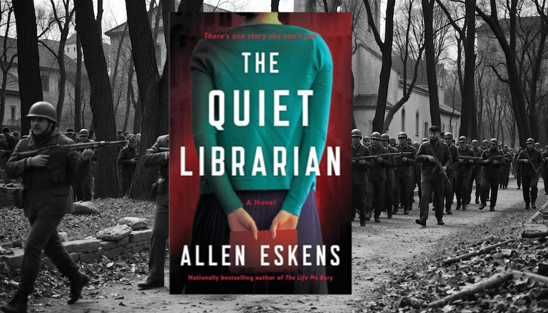 O bibliotecário silencioso Allen Eskens #HistoricalFiction @aeskens #AudiobookReview #BookX #TuesdayBlog